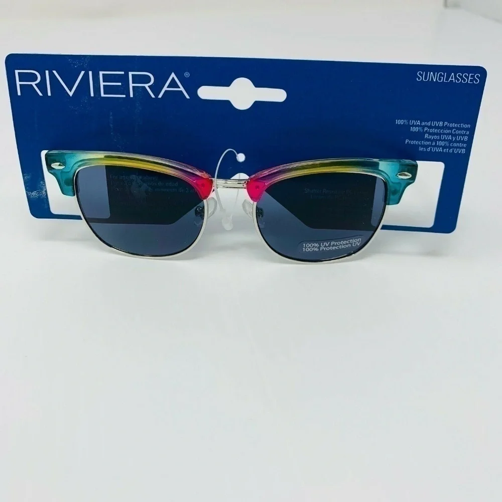 Girls Mermaid Gift Set Ball Cap Hat Sunglasses Pura Vida Anklet NWT